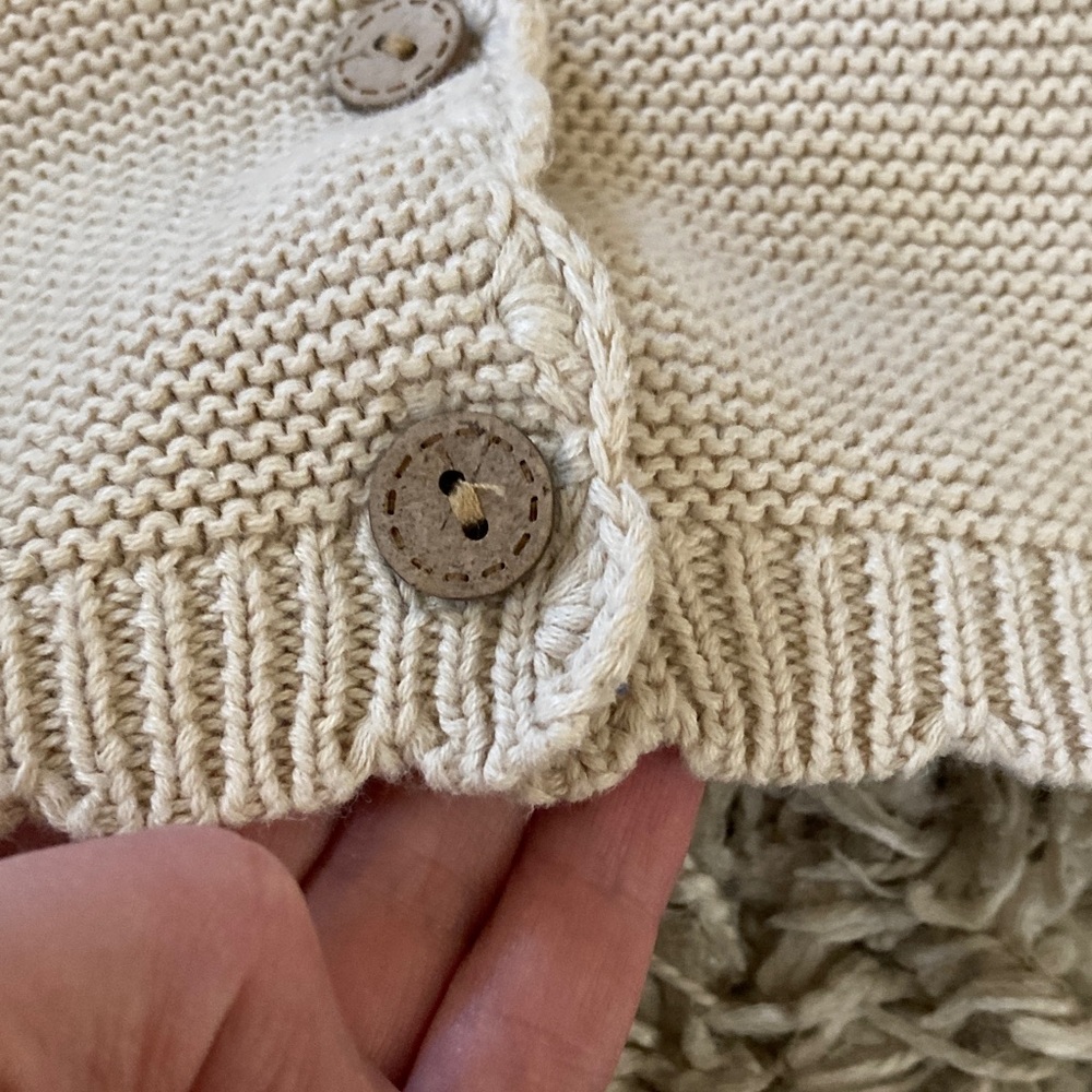 Arabella Cardigan by ShopDahl in Beige Size Small - Picture 8 of 11